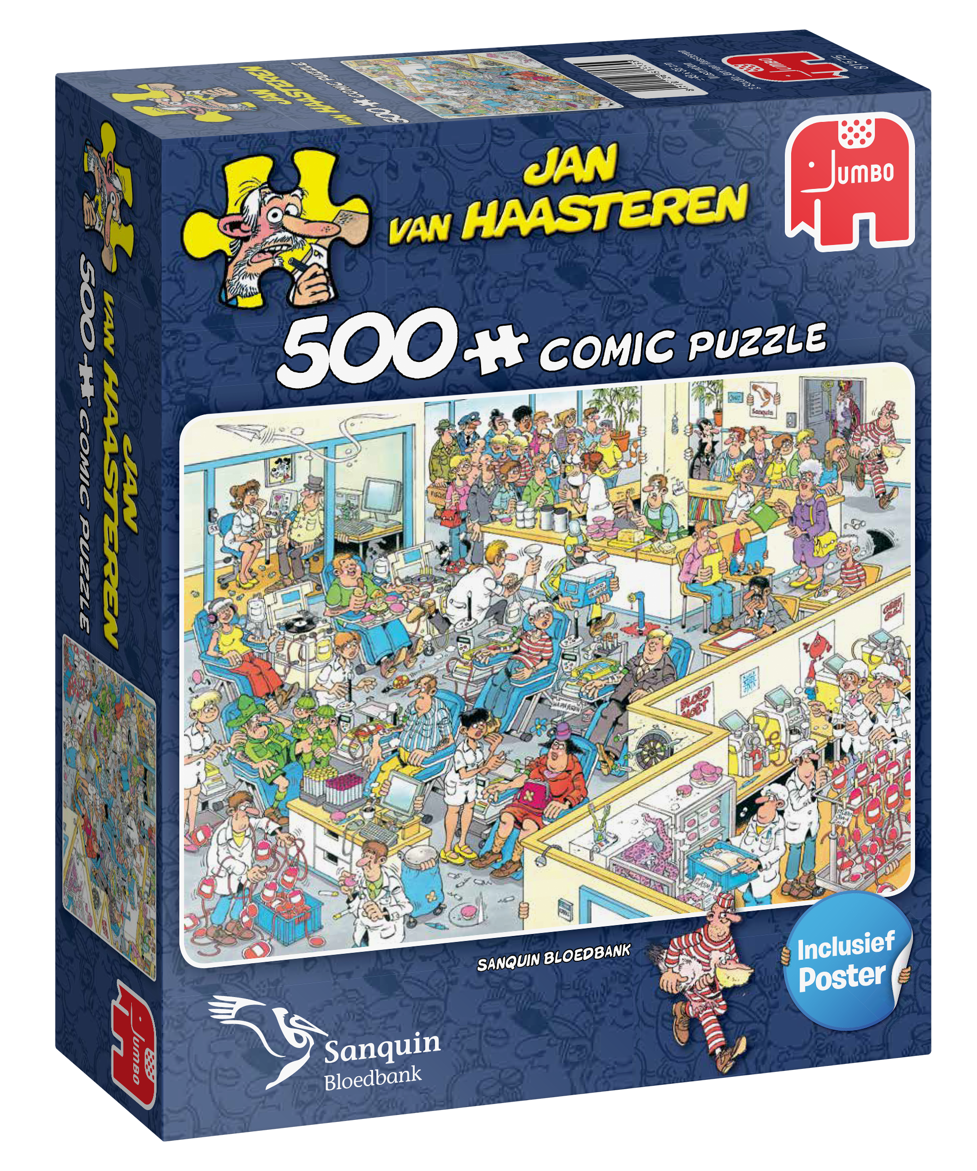 Jan van Haasteren - Sanquin Bloedbank (500 stukjes)