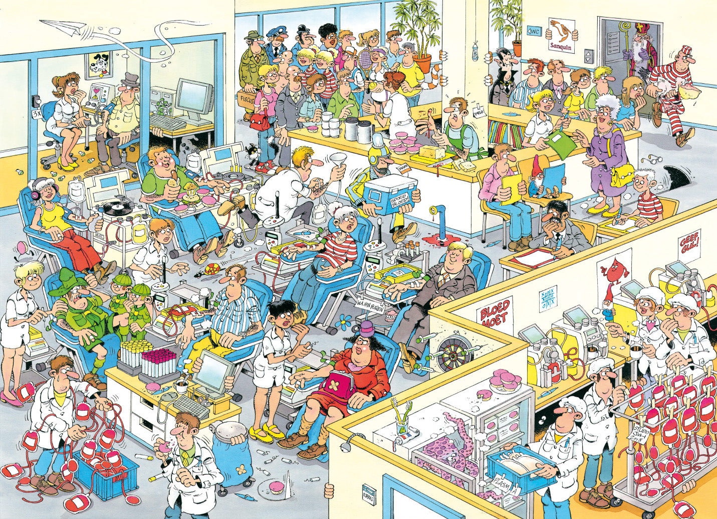 Jan van Haasteren - Sanquin Bloedbank (500 stukjes)